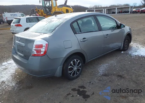 2007 Nissan Sentra 2.0 from USA, damaged, VIN 3N1AB61E37L659234
